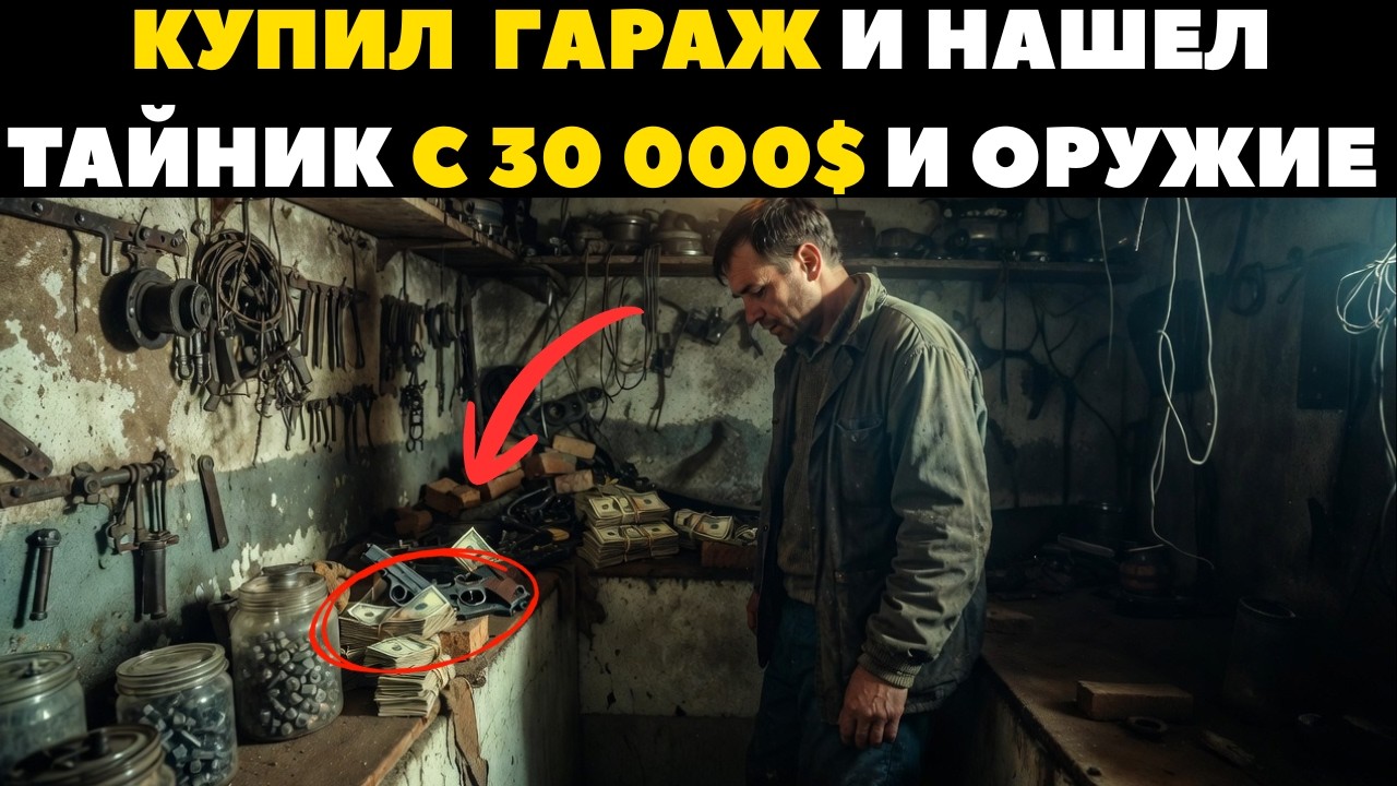 Тайник Бандита 90-х в Гараже — Полиция Забрала Деньги