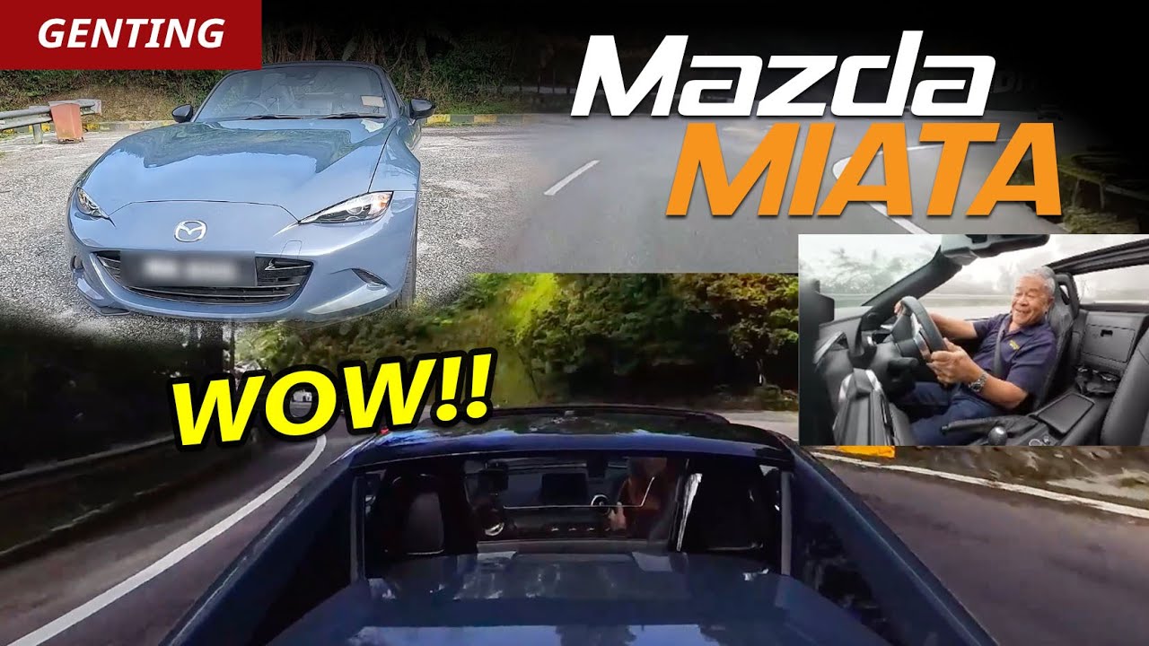 Mazda Miata 6-speed Manual  on Genting | YS Khong Driving
