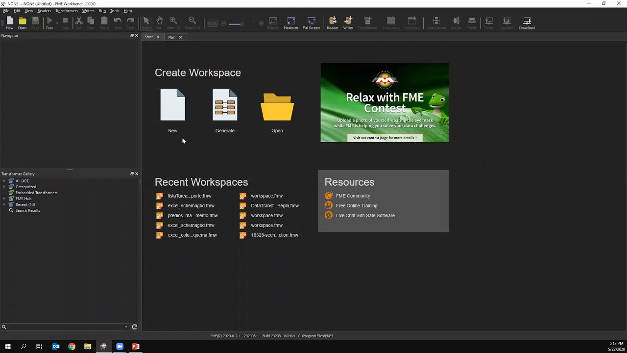 Introducción a FME Desktop 2020