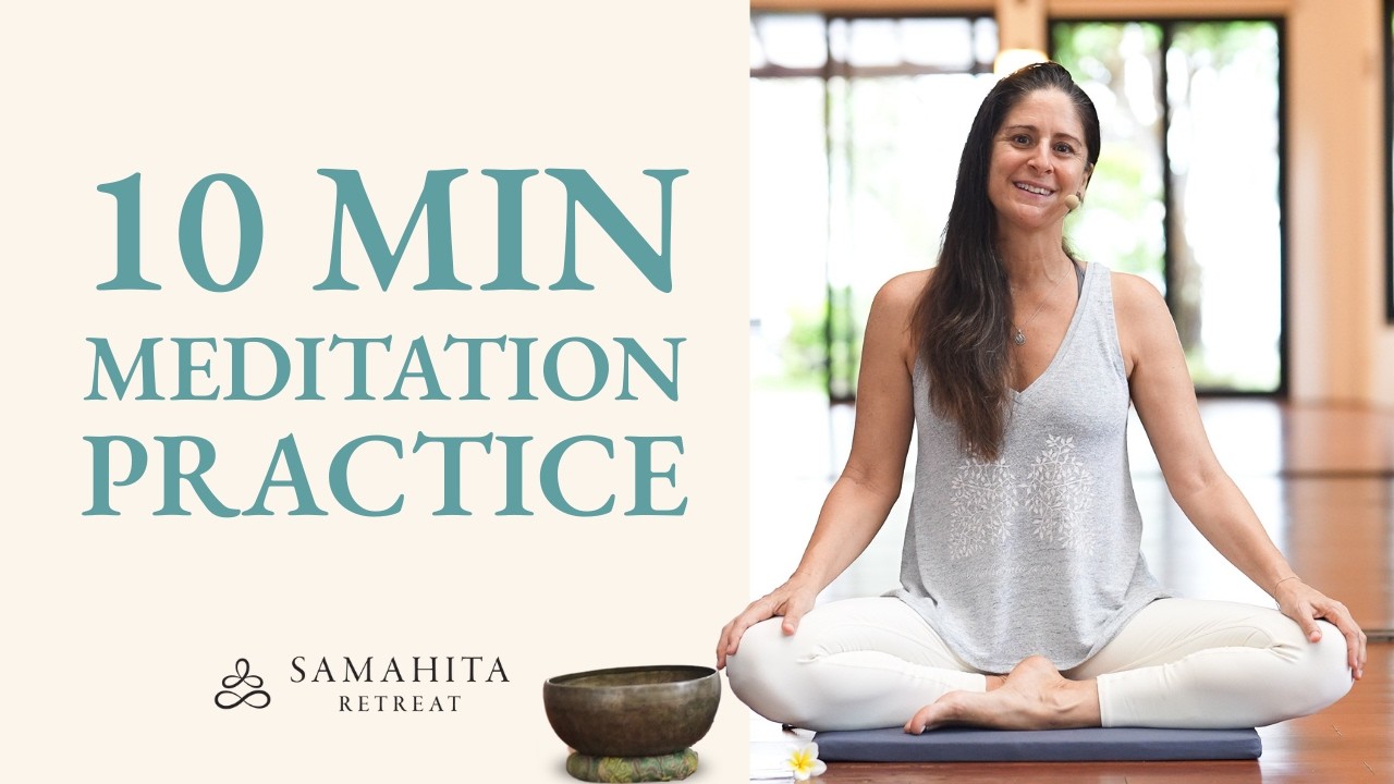 10 Minute Guided Meditation Practice with Gill