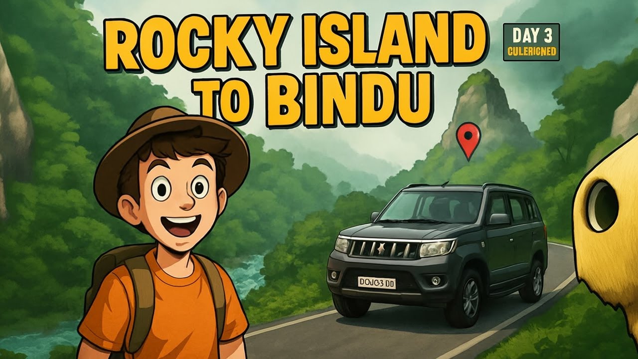 Dooars Day 3 | Rocky Island, Jhalong & Bindu Adventure in Bolero Neo 🚗