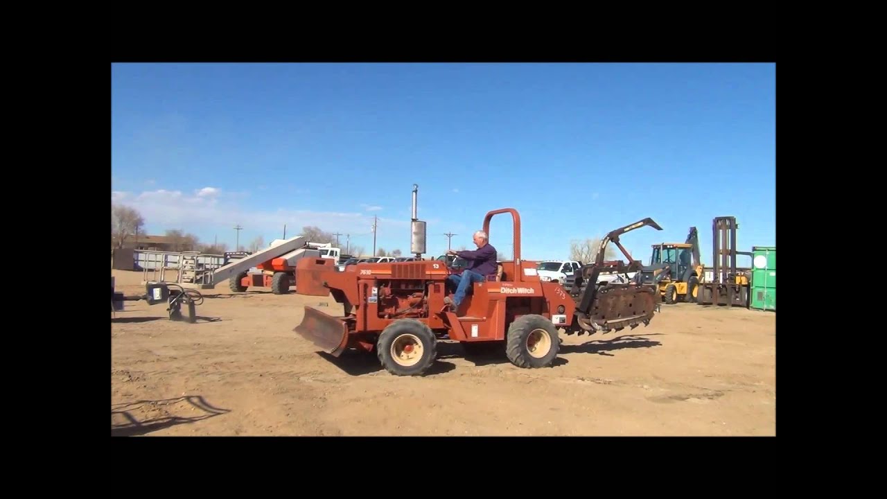 Ditch Witch 7610 trencher for sale | sold at auction April 30, 2015