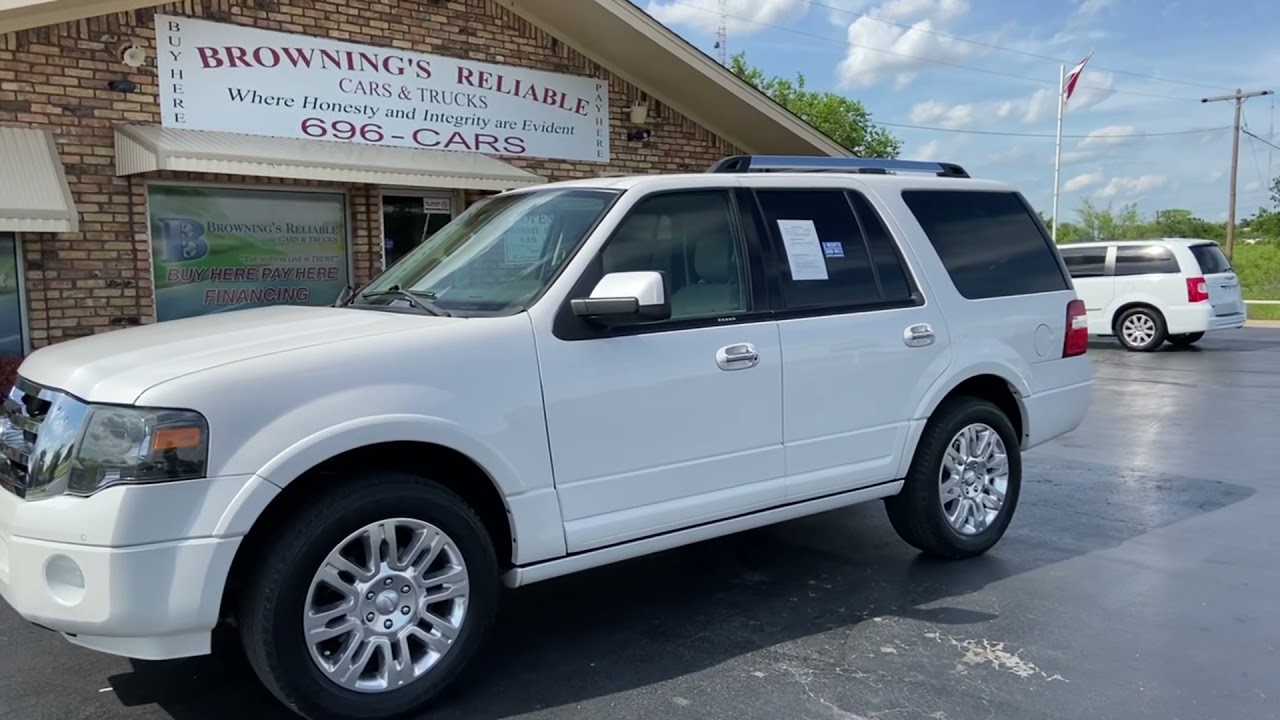 SOLD-2013 Ford Expedition Limited For Sale Wichita Falls TX
