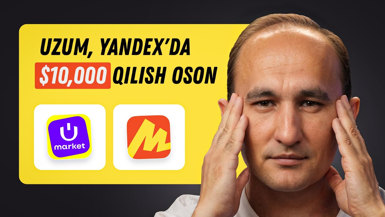 Buni bilmasdan Uzum, Yandex'da sotuv qilisholmaydi.