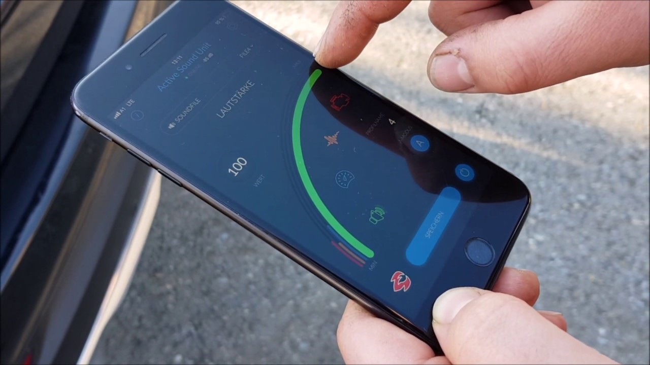 Active Sound Unit BLE Wir zeigen euch die  Bedienung der App by GG2tuned