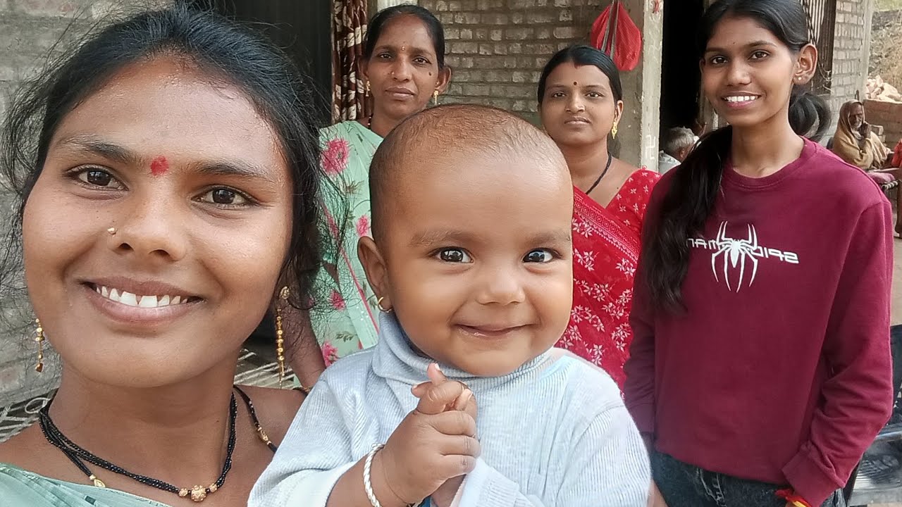 आपल्याकडे जालन्याहून ताई आल्या होत्या औषध घेण्यासाठी तसं मुला बघा त्यांना बघून किती आनंद झाला