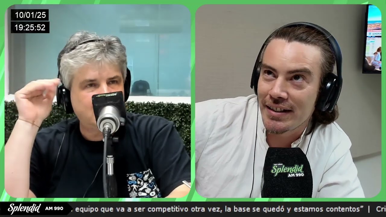 Maxi Borgaro, el Elvis Presley Argentino paso por Splendid junto a Gabriel Schultz