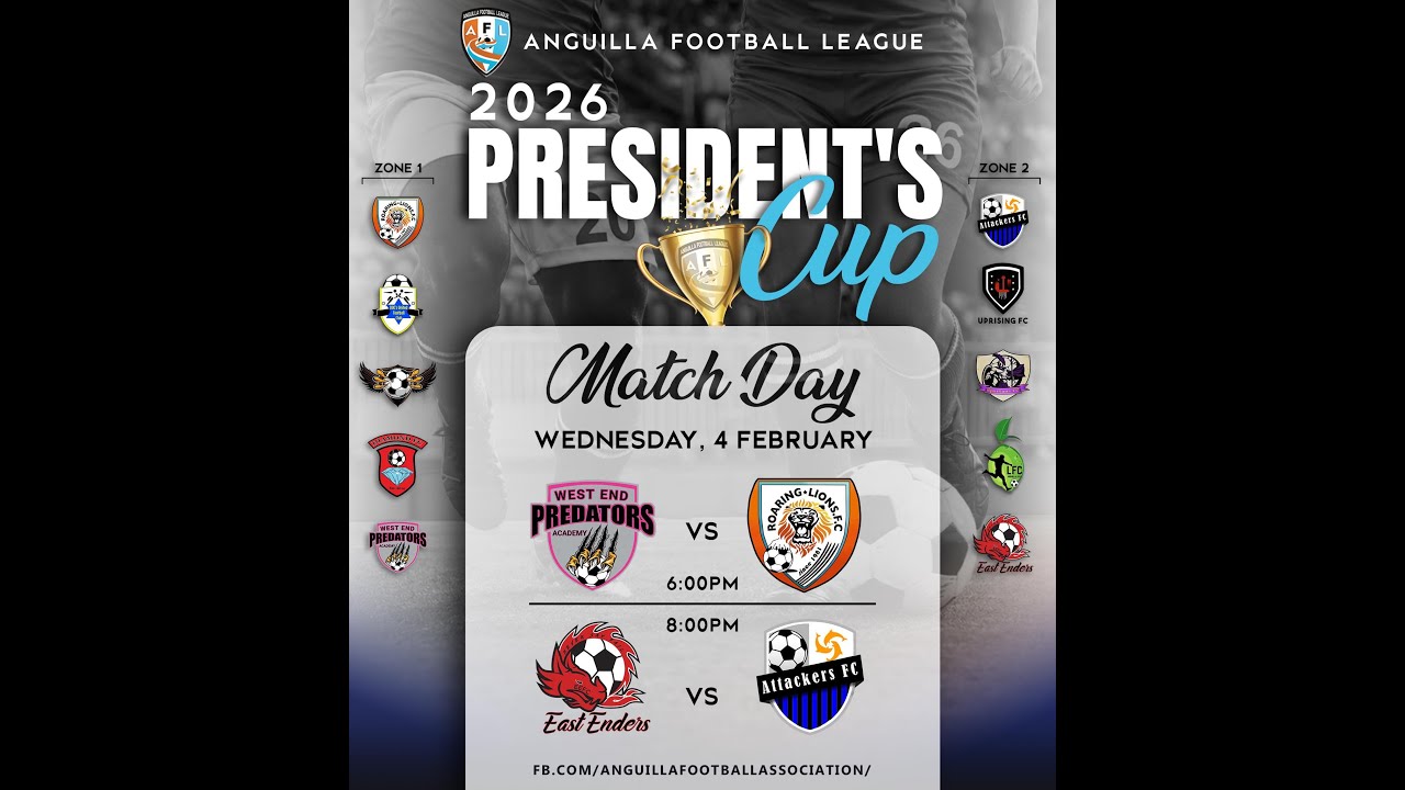 2026 AFA President's Cup - West End Predators vs Roaring Lions