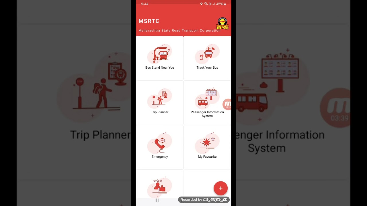 Msrtc commuter app using