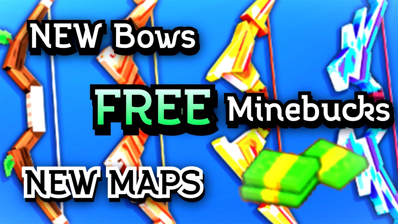 🔥 NEW Bows, MAPS & FREE MineBucks! | Minefun.io Update!