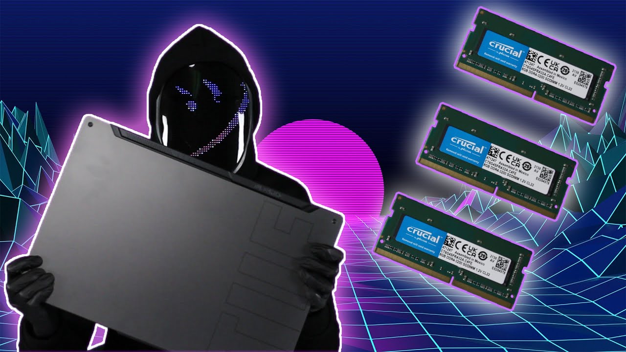 How to Upgrade laptop RAM - ASUS TUF Gaming F17