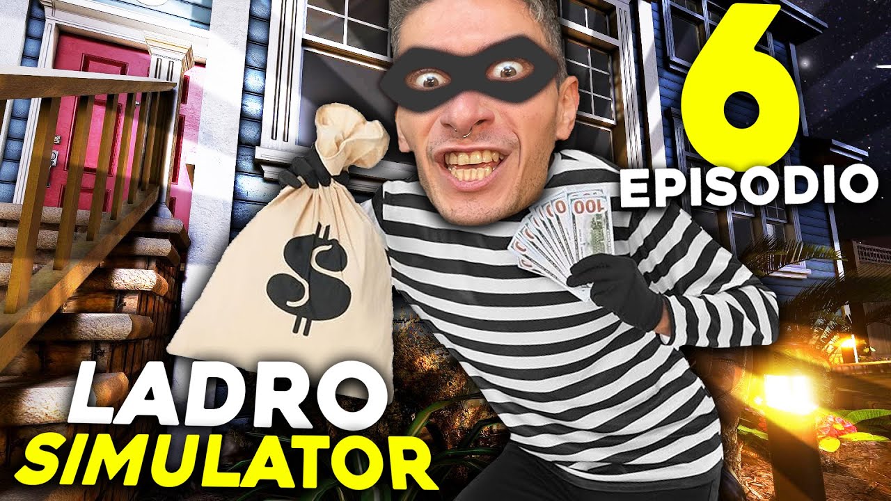 LADRO SIMULATOR #6 - FIAMMA OSSIDRICA SUI CONTAINER E FUGA A PIEDI DALLA POLIZIA !!