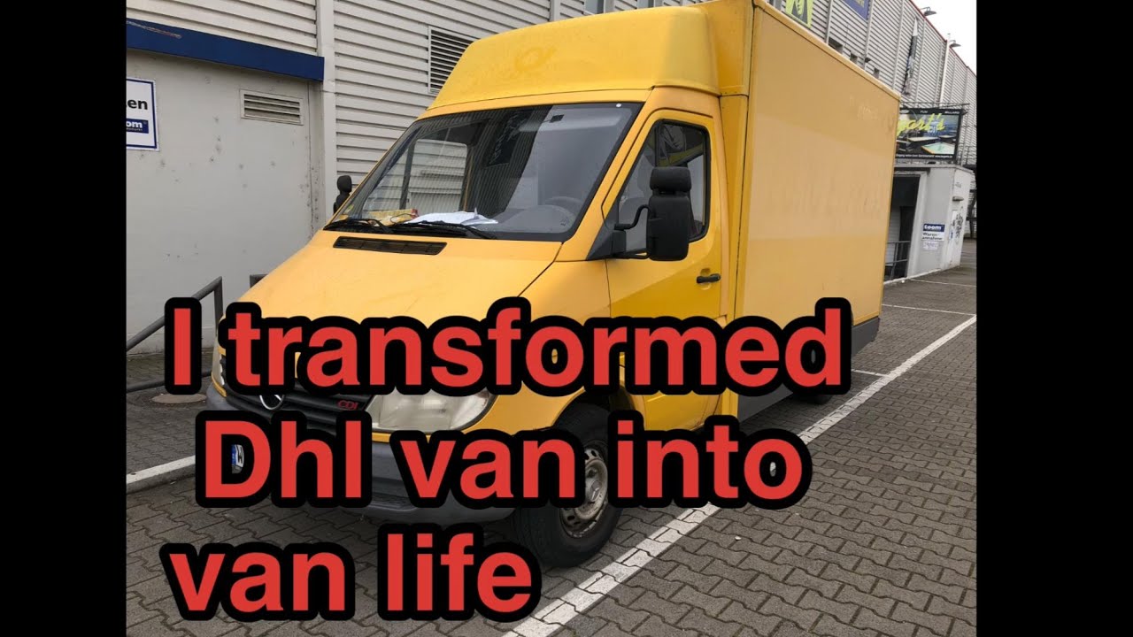 CONVERSIA din Dubă DHL / Autoutilitară in CAMPERVAN / AUTORULOTA