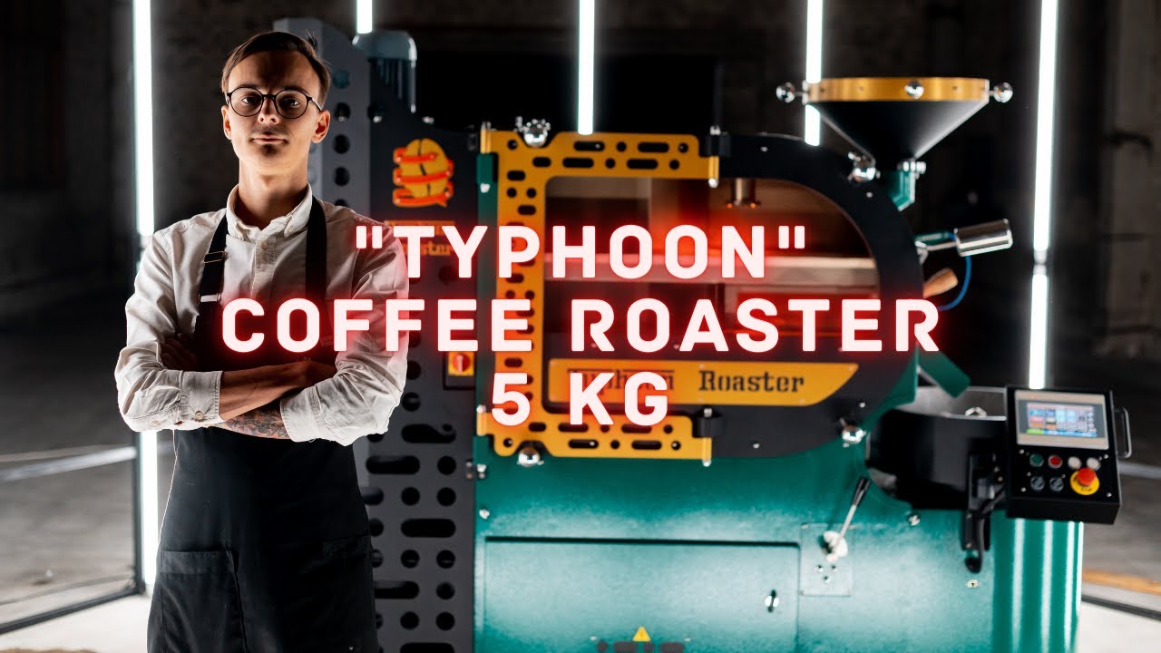 The 5 kg Typhoon Fluid Bed Coffee Roaster