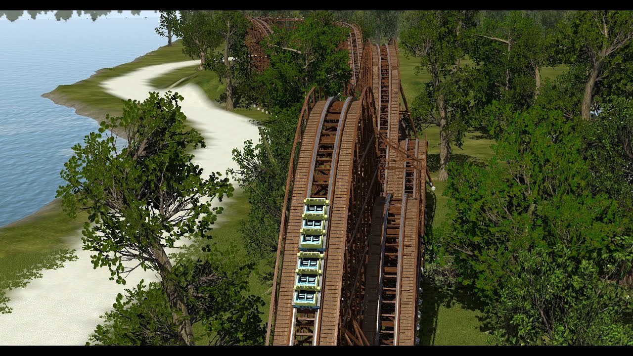 Bertrand Island Wildcat recreation - NoLimits 2