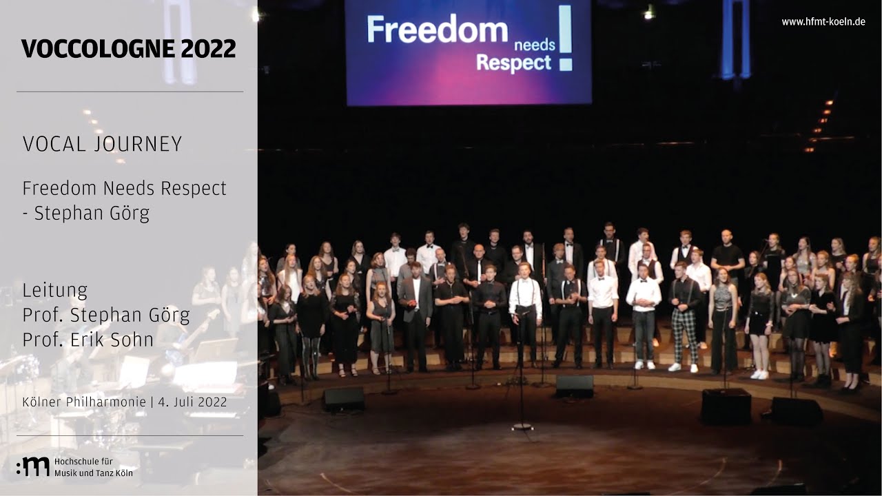 Vocal Journey | Freedom Needs Respect