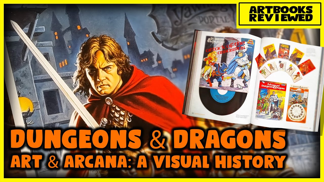 Искусство и магия Dungeons and Dragons &mdash; визуальная история.