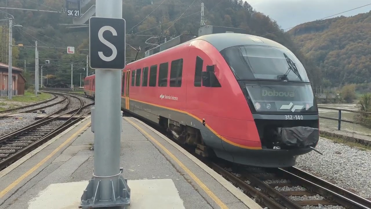 Vlaki v Zidanem Mostu / Trains in Slovenia