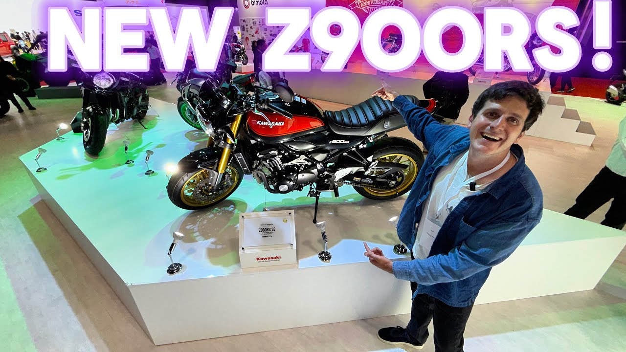 Новый Kawasaki Z900RS SE возвращает классическое веселье с новыми технологиями!