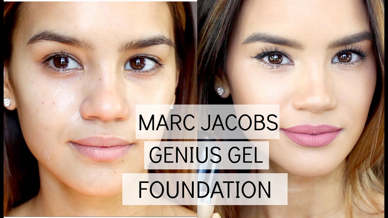 Marc Jacobs Genius Gel Foundation | Demo & Review