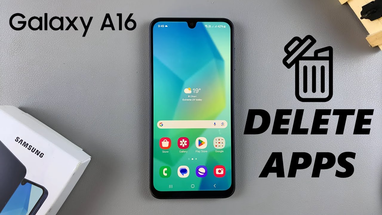 How To Uninstall Apps On Samsung Galaxy A16