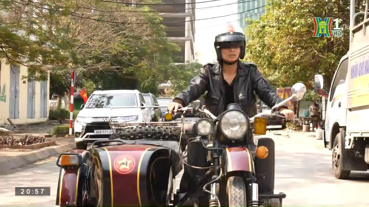 Chơi xe Sidecar - Thú chơi tao nhã và phong trần | Nhịp sống Hà Nội