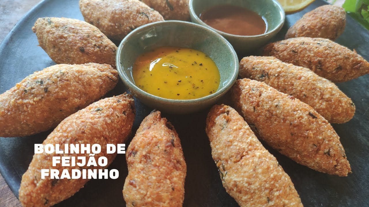 Bolinho de feijão fradinho  Ep 89