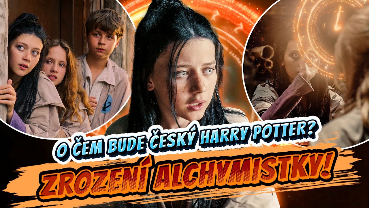 Česk&yacute; Harry Potter? Rozbor traileru Zrozen&iacute; alchymistky!🧙&zwj;♀️📜