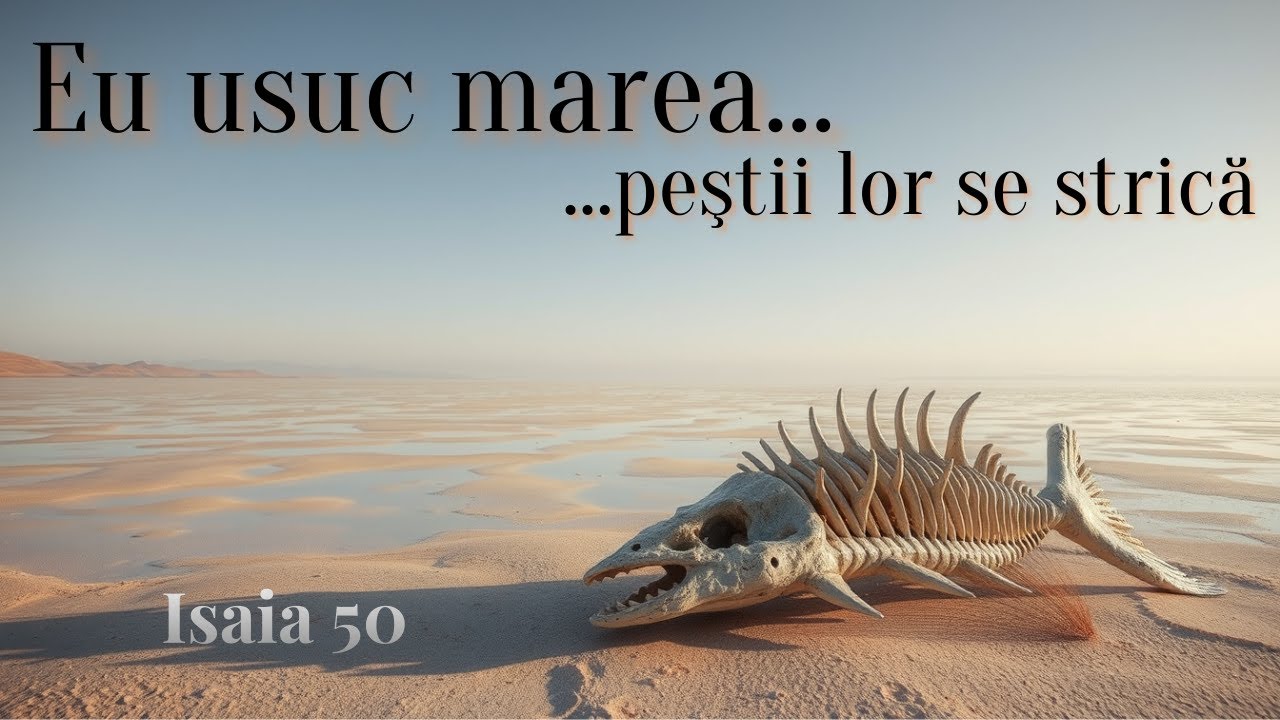 Isaia 50 - EU îmbrac cerurile cu întuneric și le acopăr cu sac