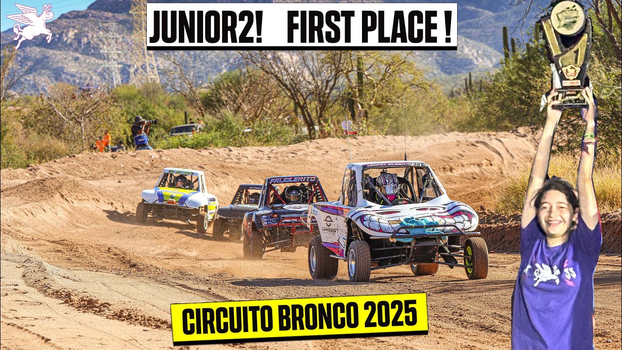 Trophy Burrita WINS Trophy Kart Junior 2 at Bronco Track! 🏆🔥