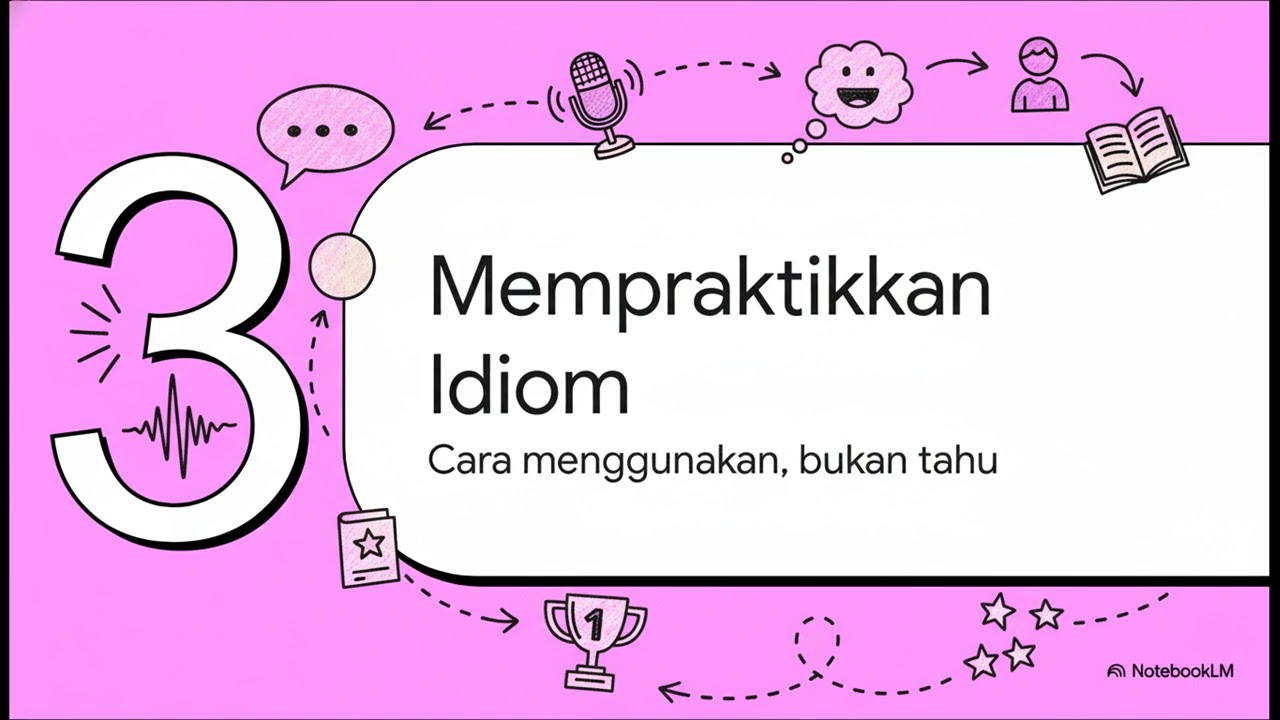 Idiom yang biasa digunakan oleh english native speaker