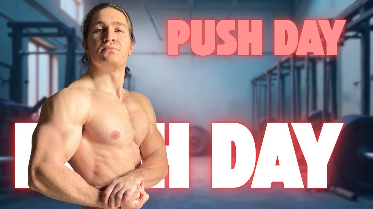 PUSH DAY #1 - ολόκληρο το πρόγραμμα προπόνησης μου 2/6