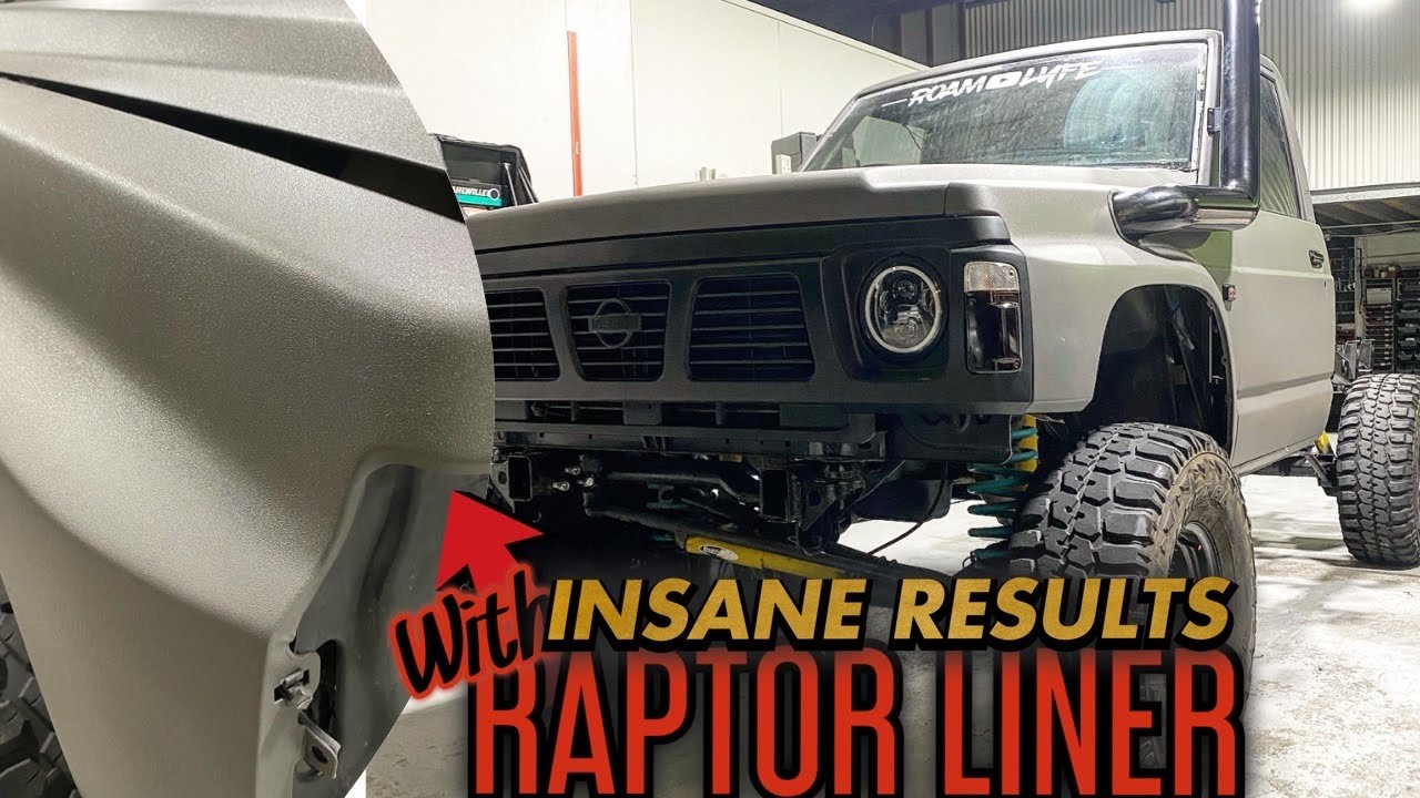 Покраска кузова Raptor своими руками, как добиться ГЛАДКОГО вида! Тонкая текстура - 4WD EP 8