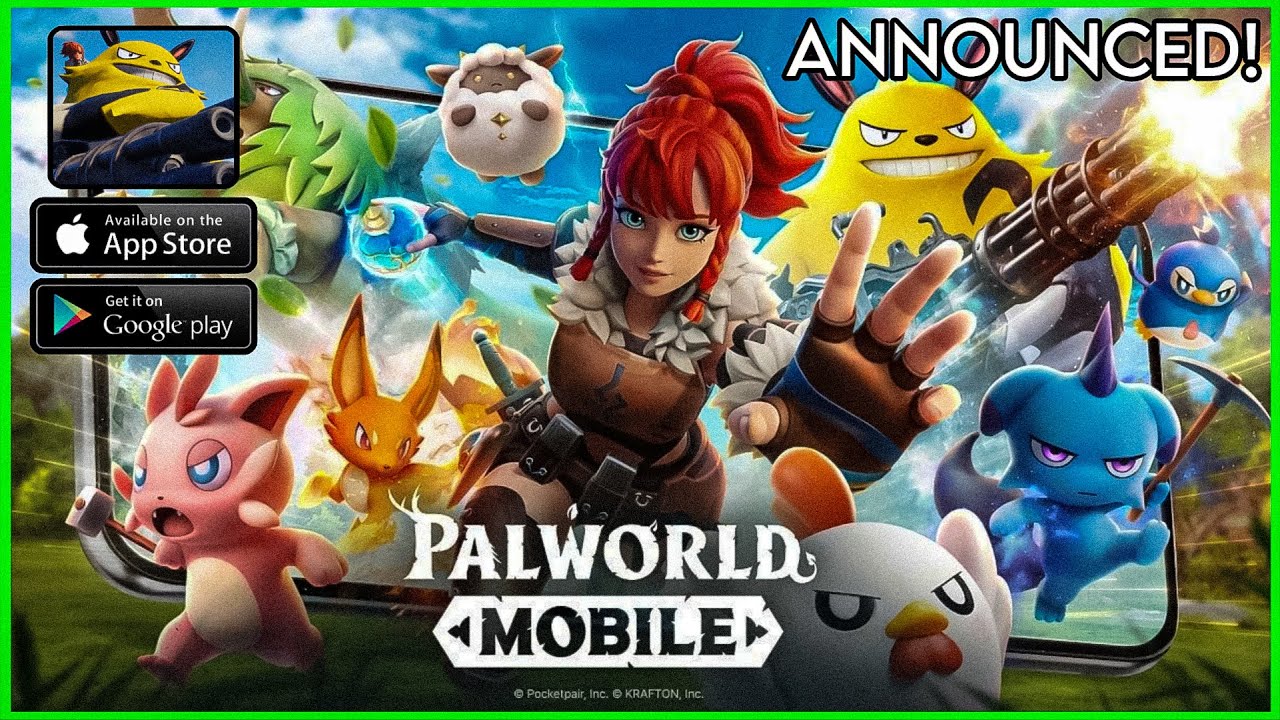 Krafton Palworld Mobile Announched! | Palworld Official Mobile Game | Hindi |