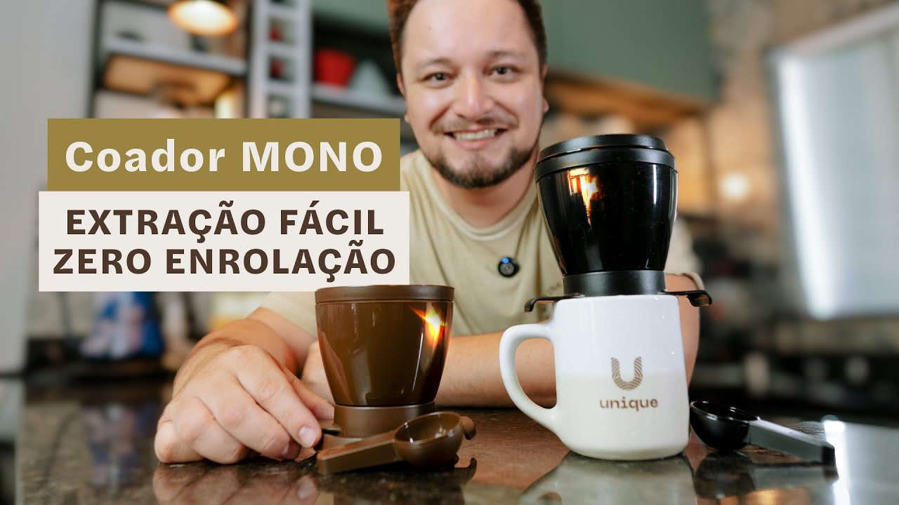 EXTRAÇÃO DE CAFÉ EM MONODOSE SEM PRECISAR DE FILTRO DE PAPEL | Conheça o Coador Mono da Omot