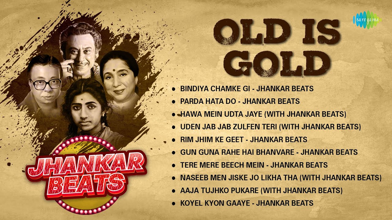 Old is Gold Jhankar Beats | Uden Jab Jab Zulfen Teri | Bindiya Chamke Gi | Parda Hata Do