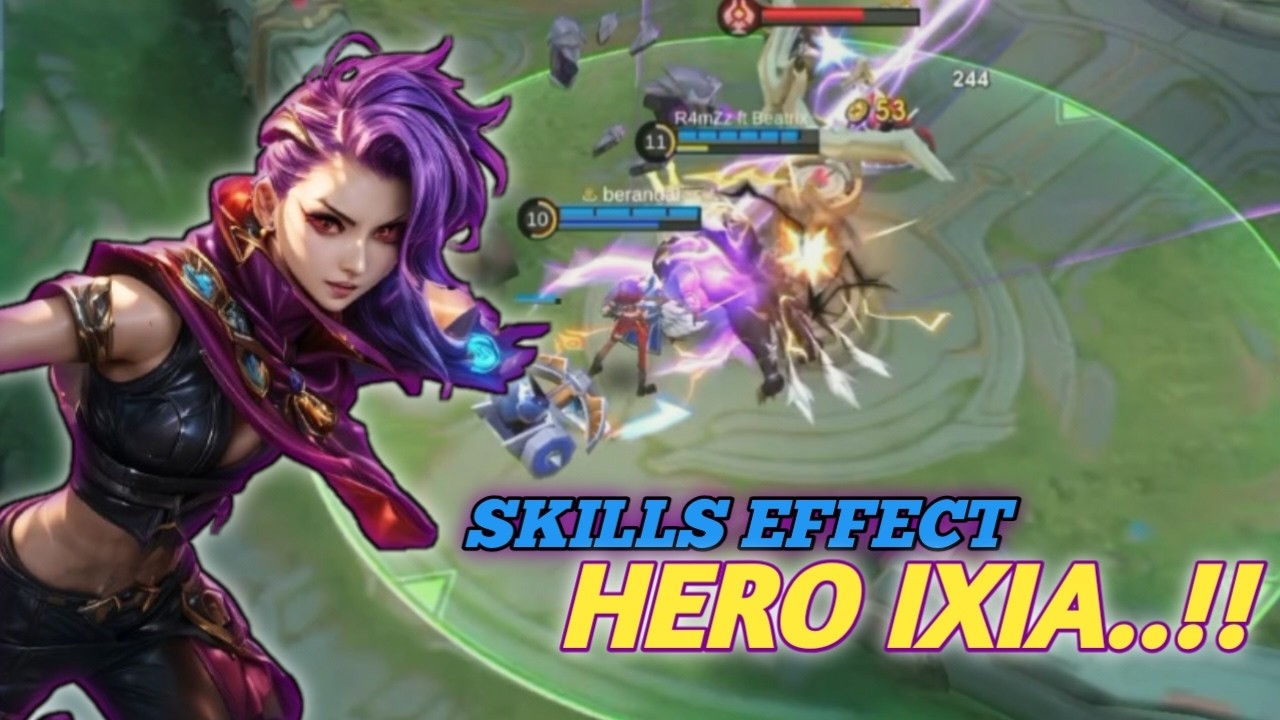 💥Tips Menggunakan Ixia  Jadi Marksman Paling Kuat di Lane!~Mobile Legends
