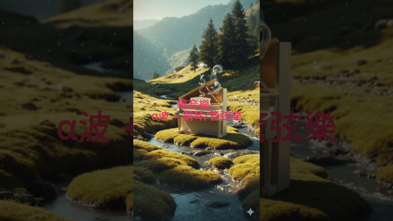 輕音樂_α波 + 鋼琴/管弦樂 #放鬆療癒 #冥想 #閱讀背景音樂 #純音樂