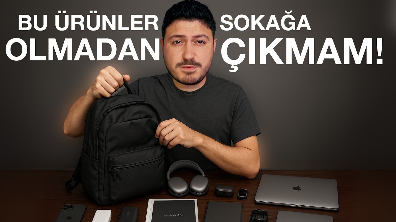Teknoloji Seyahat Çantamda Neler Var?