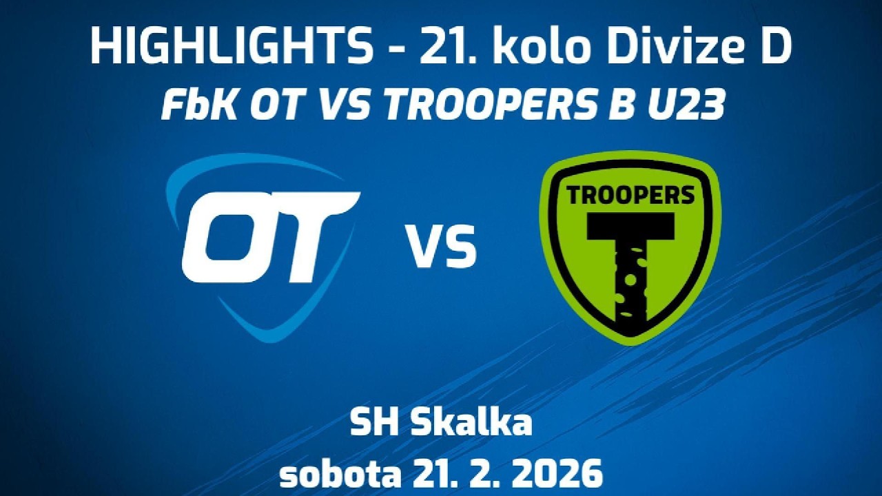 Sestřih utkání: Divize - FbK Orlicko-Třebovsko vs TROOPERS B U23