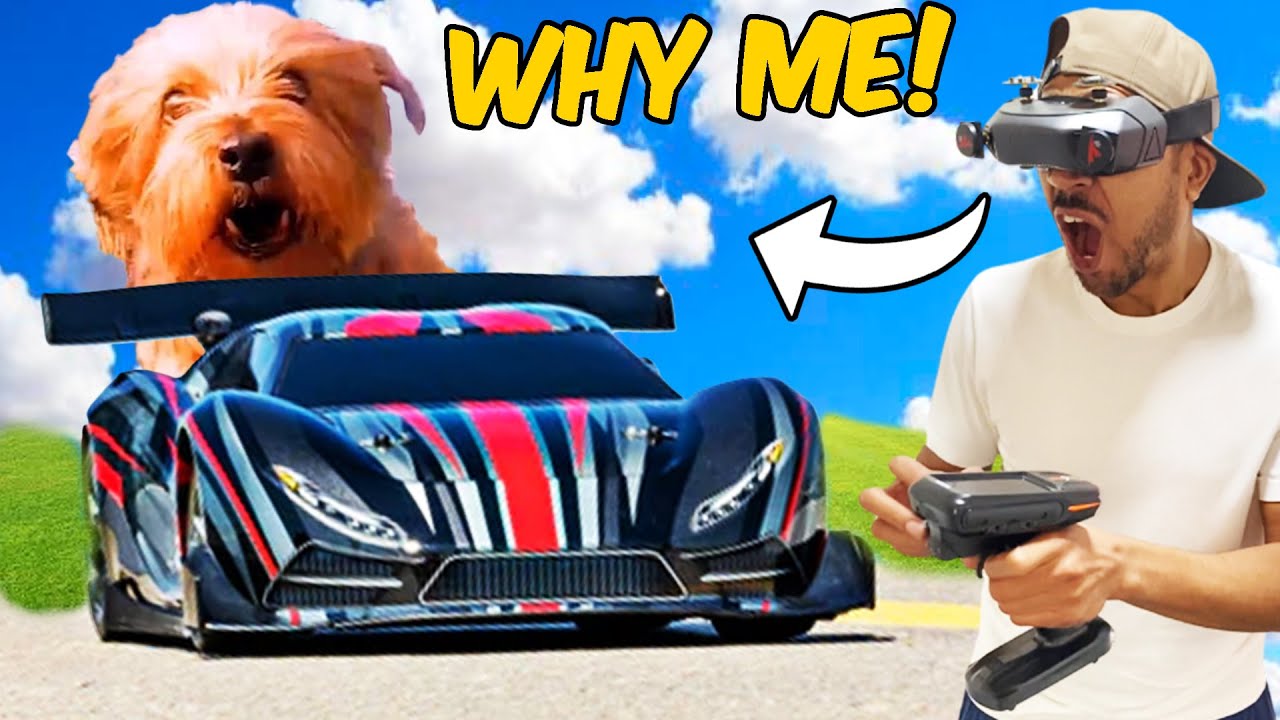 Most EXTREME RC Car vs Dog - Chase