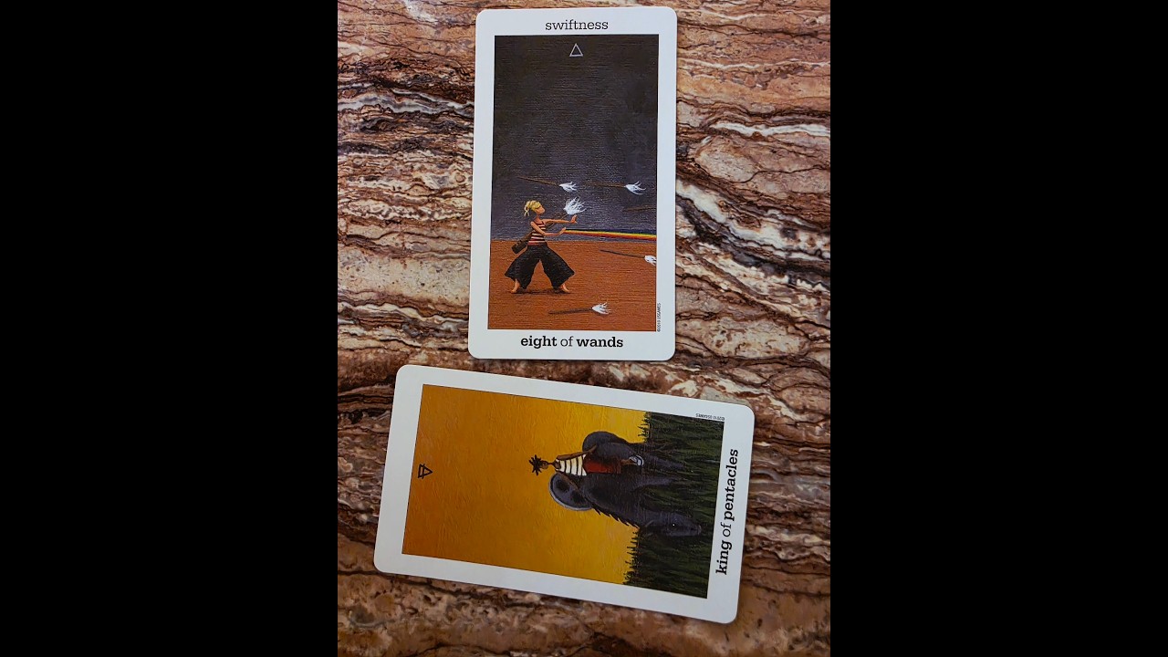 When Effort Isn’t the Only Path Forward | Tarot Combo: Eight of Wands / King of Pentacles