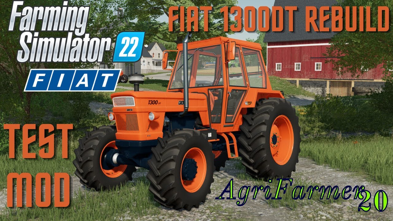 Farming Simulator 22 - Fiat 1300DT Rebuild (console/PC) - TEST MOD