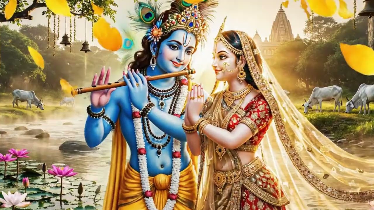Hare Krishna Mahamantra | হরে কৃষ্ণ মহামন্ত্র | Radha–Krishna Devotional Bhajan | Spiritual Kirtan