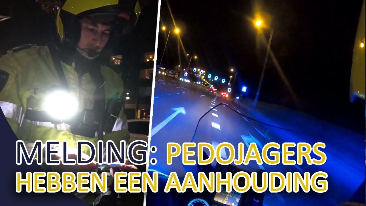 Politie - Melding: Pedojagers hebben een aanhouding | Melding: Lunetten man valt vrouwen lastig