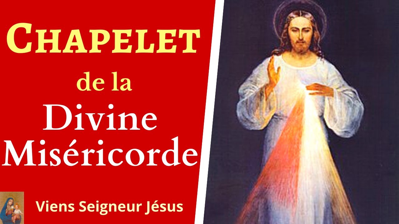 Chapelet de la Mis&eacute;ricorde Divine - J&eacute;sus Mis&eacute;ricordieux &agrave; sainte Faustine
