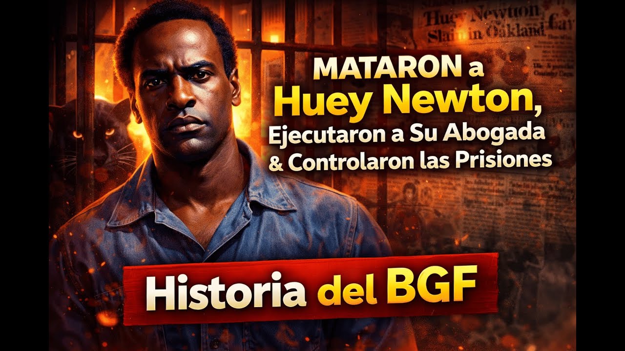 MATARON a Huey Newton, Ejecutaron a Su Abogada & Controlaron las Prisiones: Historia del BGF