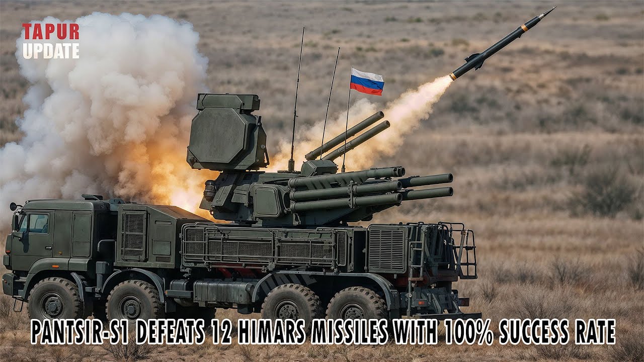 Когда РОССИЙСКИЙ &laquo;Панцирь-С1&raquo; ОТБИЛ 12 украинских ракет HIMARS &mdash; большой удар