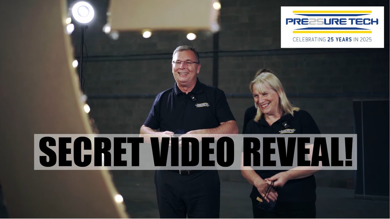 The BIG REVEAL! Pressure Tech's Surprise 25th Anniversary Video