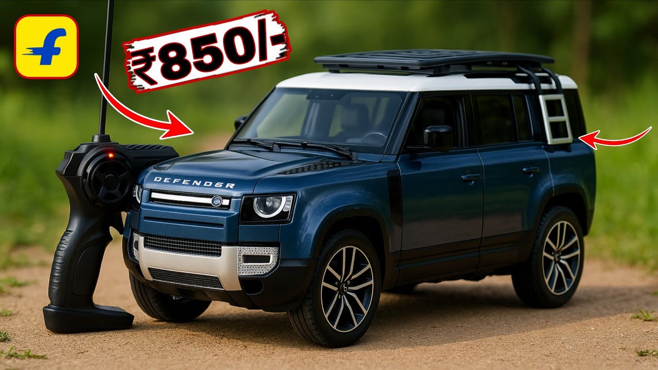 ₹830 RC Defender Car Unboxing & Testing|RC Defender Car High Speed Off Road Car|Uttam Toyz |